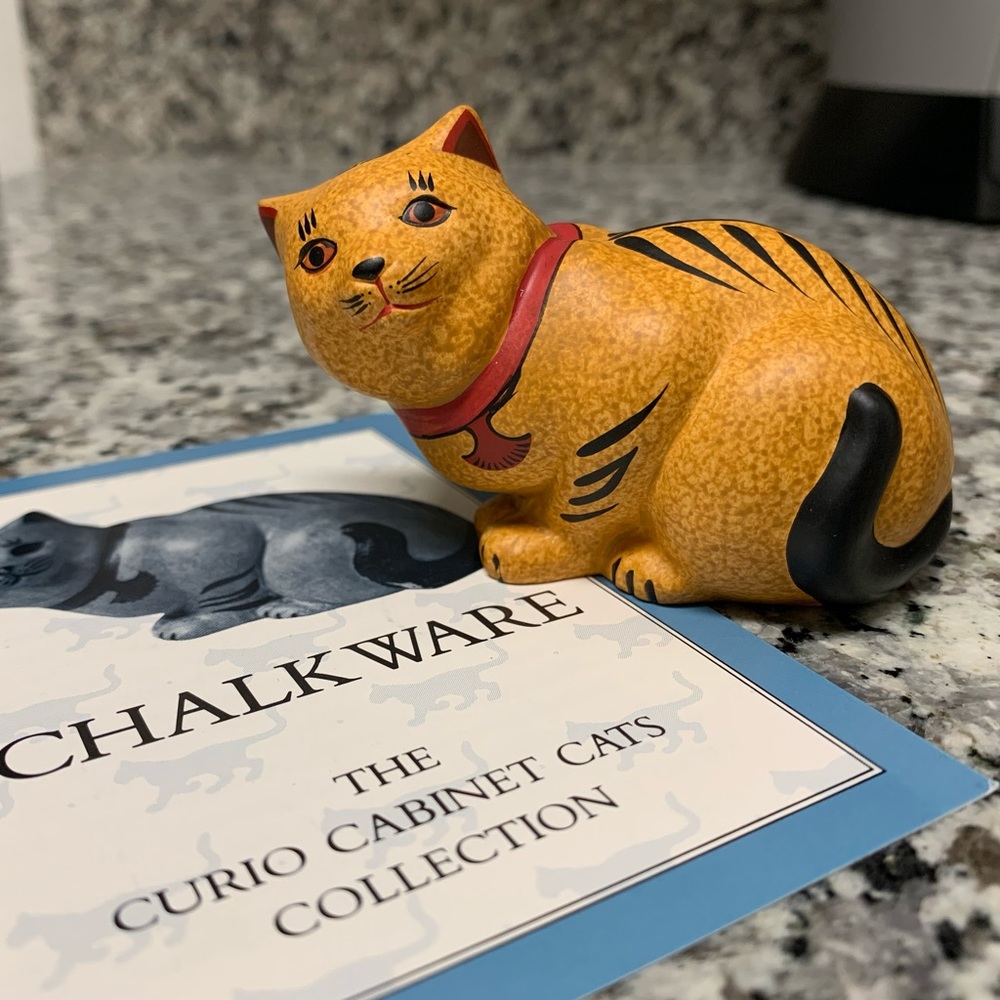 Chalkware The Curio Cabinet Cats Collection